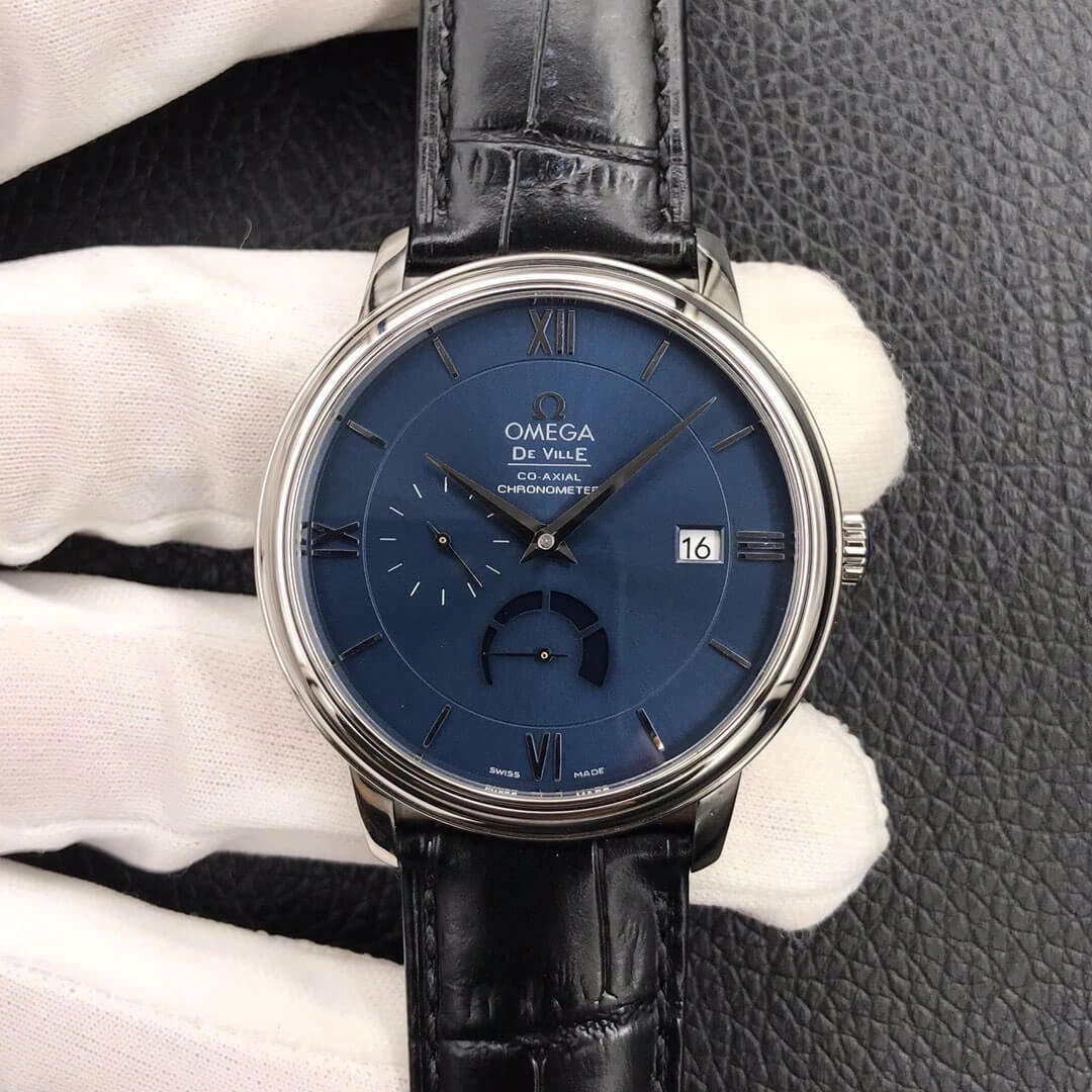 Omega De Ville 424.13.40.21.03.001 ZF Factory 1:1 Best Edition Replica Watch Stainless Steel Bezel
